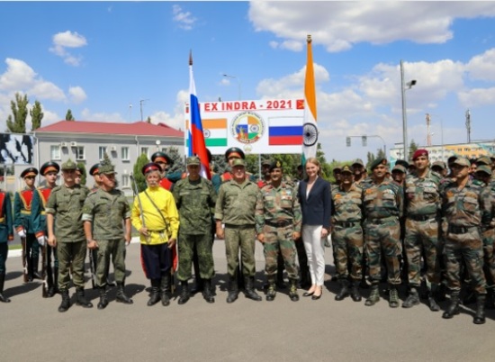 Военные ВС Индии прибыли в Волгоград для участия в международном учении
